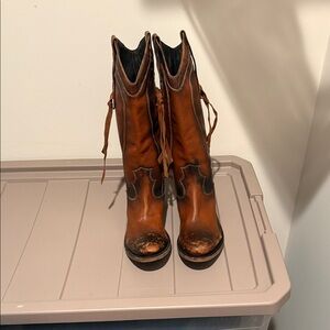 Liberty black Delano cotto tambor boots